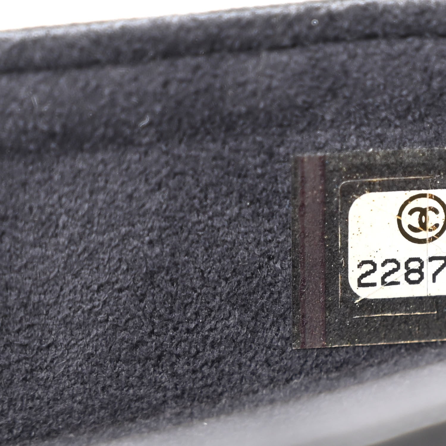 Chanel Tweed Chain Around Tablet Holder Crossbody Black 7 of 11