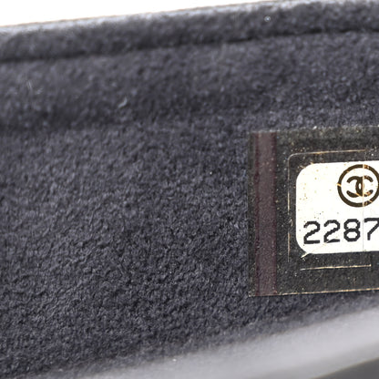 Chanel Tweed Chain Around Tablet Holder Crossbody Black 7 of 11