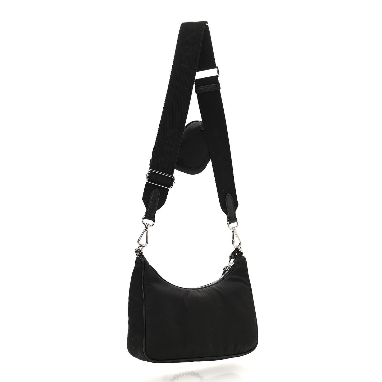 Nylon Re-Edition 2005 Shoulder Bag Black