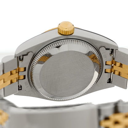 Rolex Stainless Steel 18K Yellow Gold 26mm Oyster Perpetual Datejust Watch White Roman 79173 4 of 4