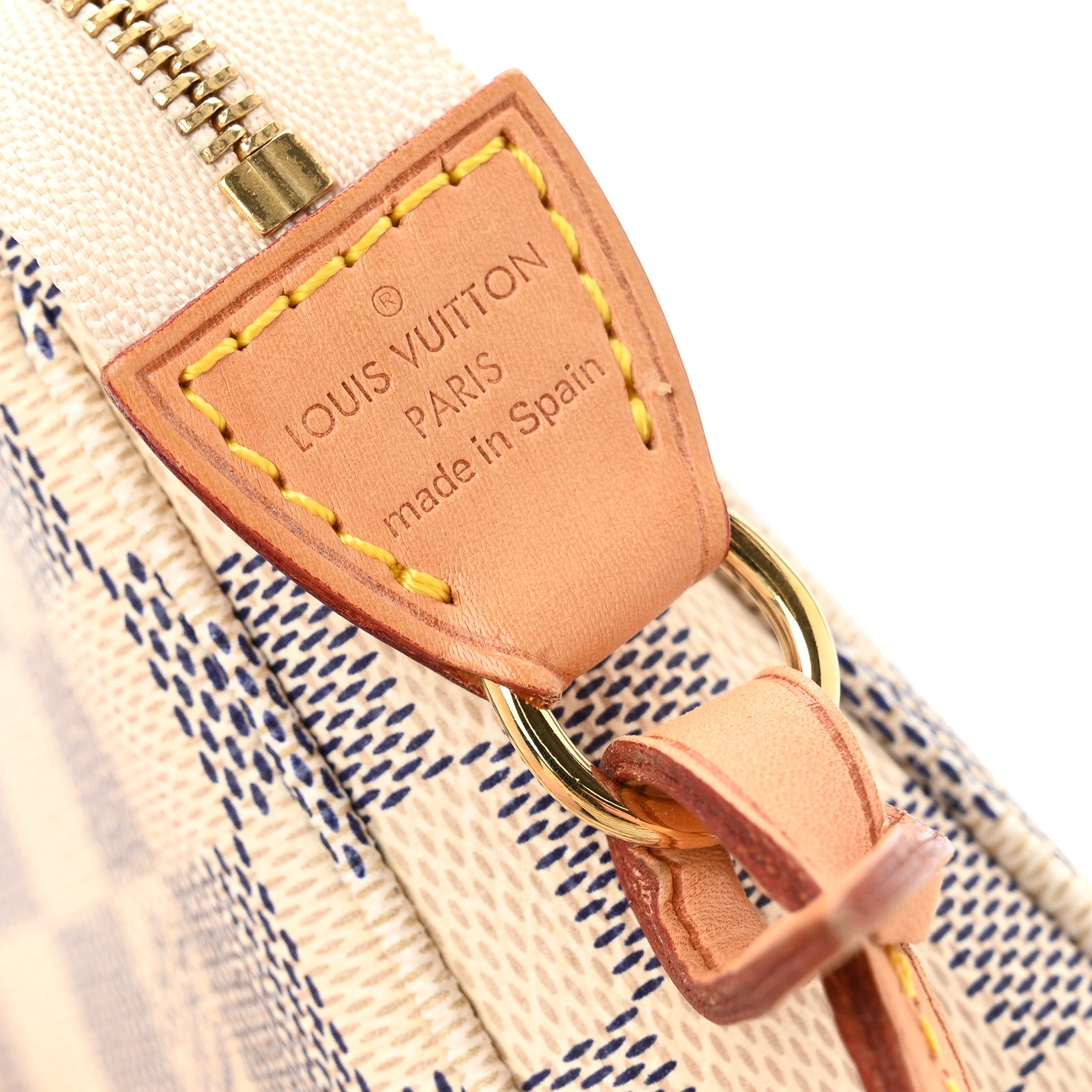Louis Vuitton Damier Azur Pochette Accessories NM 6 of 12