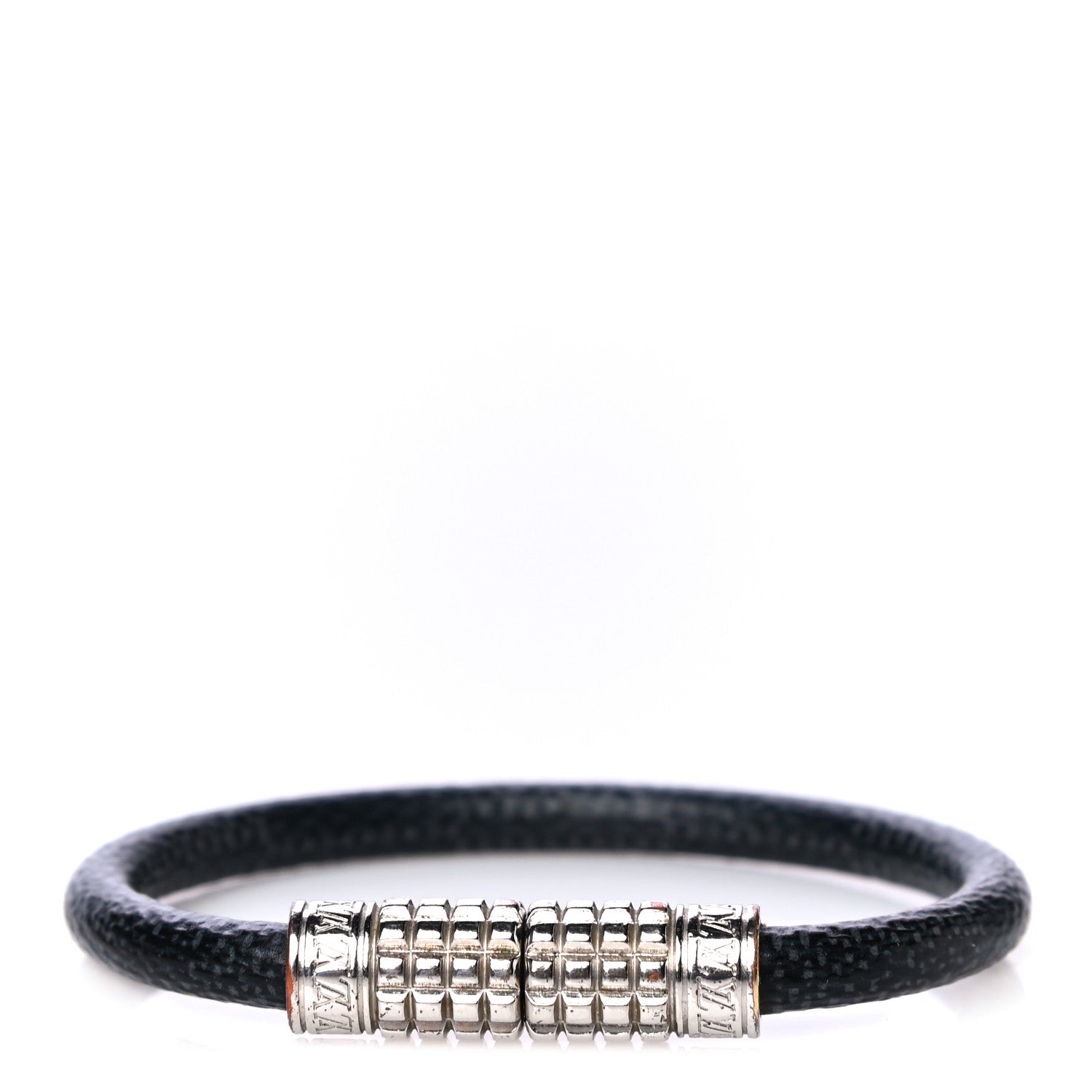 Louis Vuitton Damier Graphite Digit Bracelet 19 2 of 8
