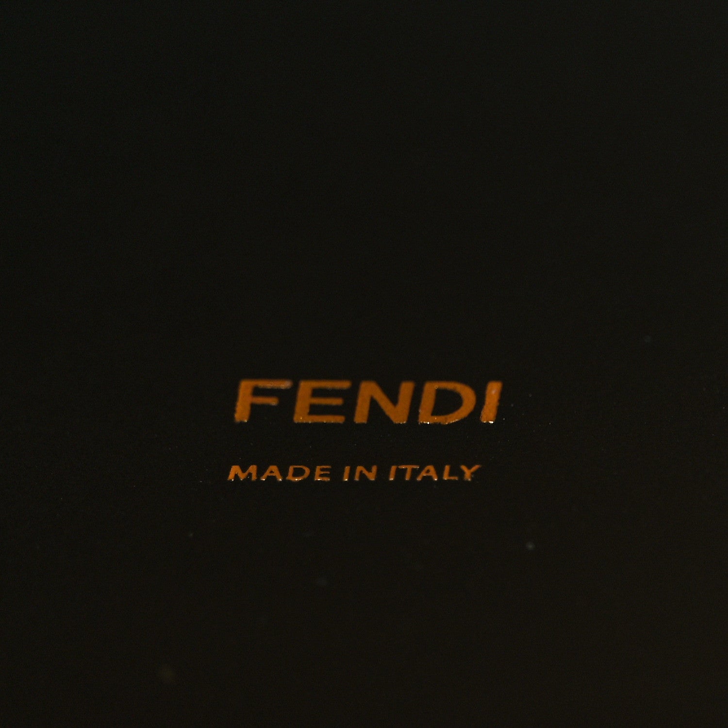 Fendi Agnello Old Shine Large Kan U Shoulder Bag Black 6 of 8