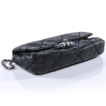 Chanel Python Ultimate Stitch Flap Black 4 of 10