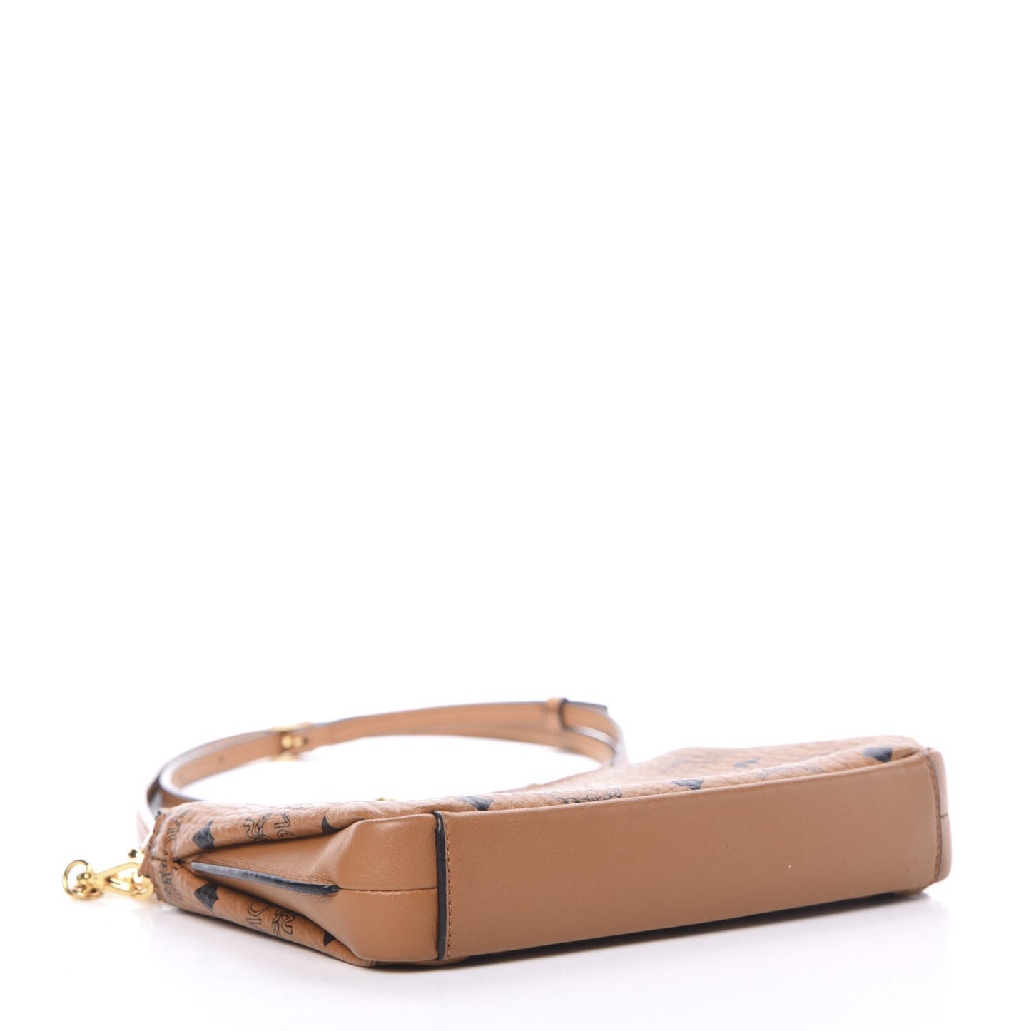 Visetos Medium Millie Chain Crossbody Bag Cognac