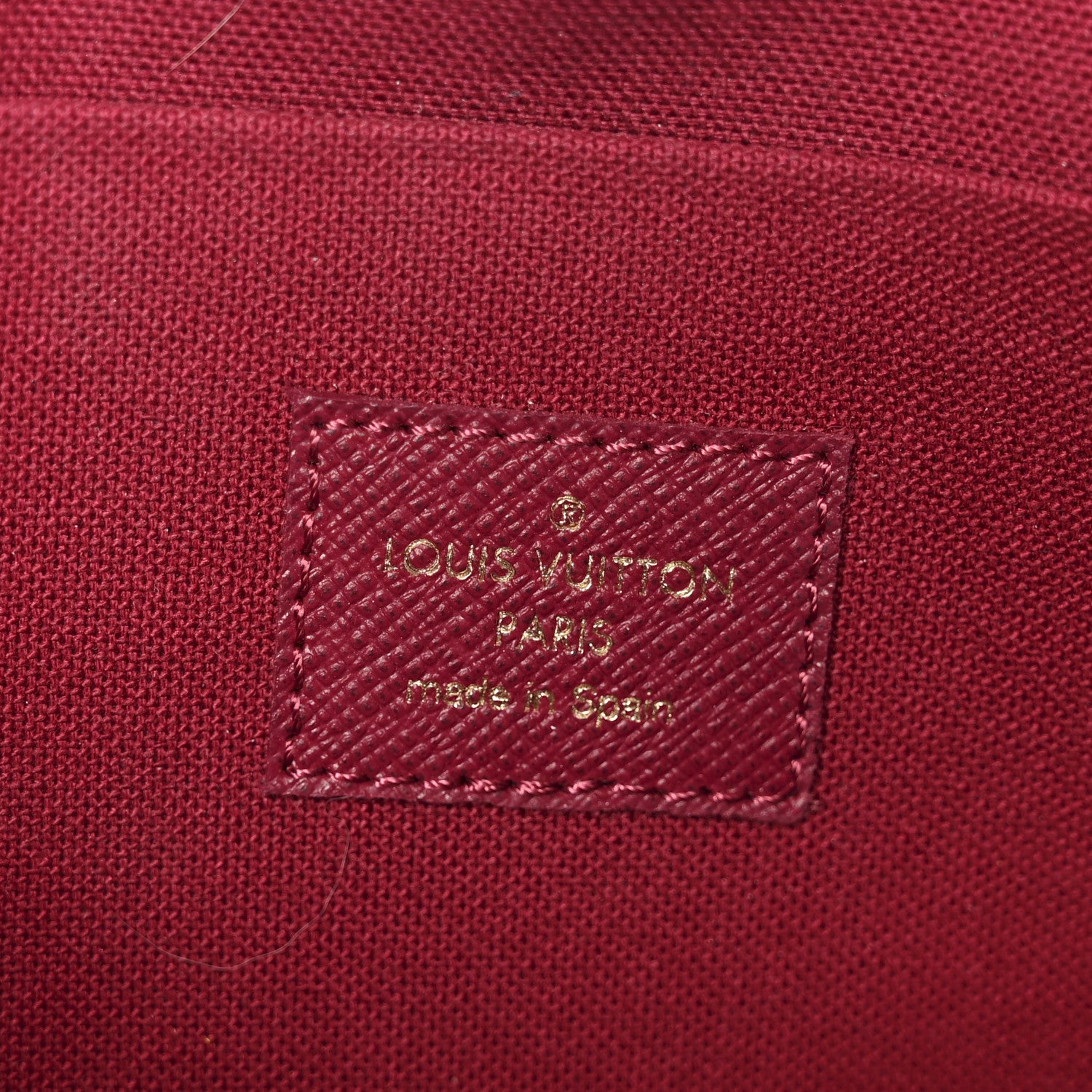 Louis Vuitton Monogram Pochette Felicie Chain Wallet Fuchsia 7 of 15