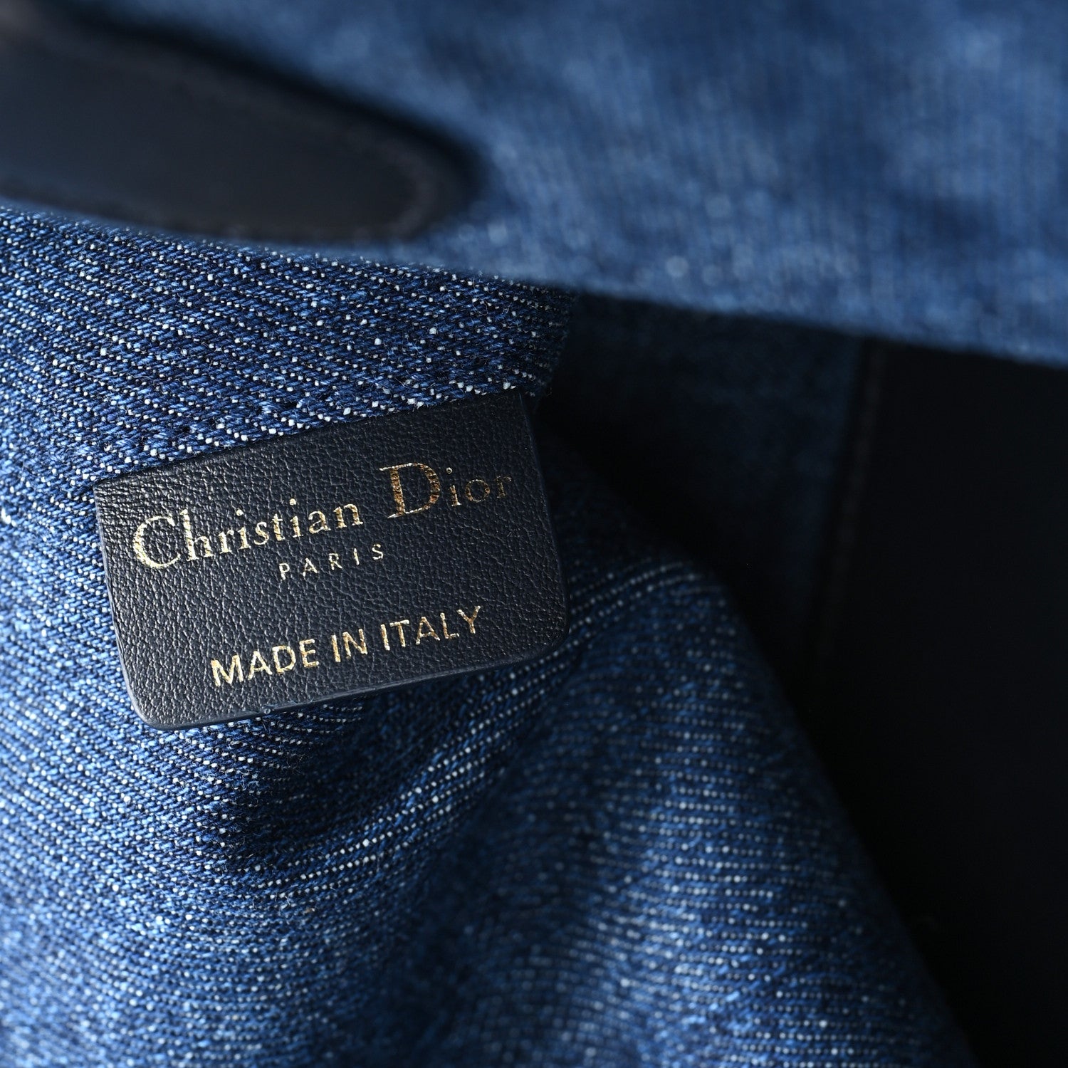 Christian Dior Denim Jacquard Oblique Medium Toujours Blue 7 of 11