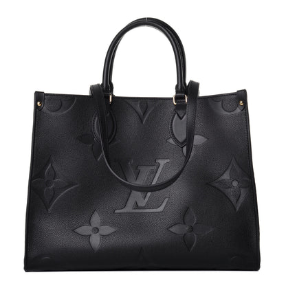Louis Vuitton Empreinte Monogram Giant Onthego MM Black 1 of 9