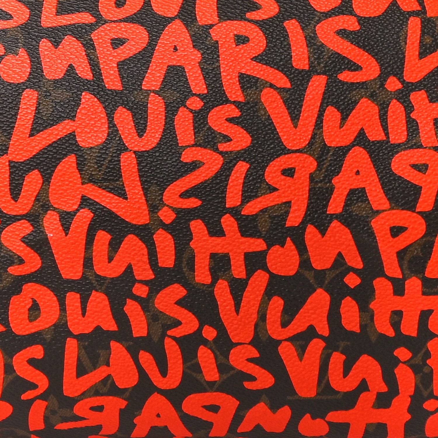 Louis Vuitton Monogram Graffiti Speedy 30 Orange 11 of 13