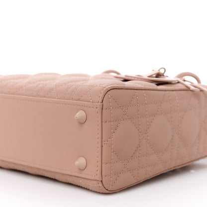 Christian Dior Ultra Matte Calfskin Cannage Small My ABCDior Lady Dior Beige 10 of 11