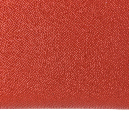 Hermes Epsom Silk'in Wallet Capucine 9 of 10
