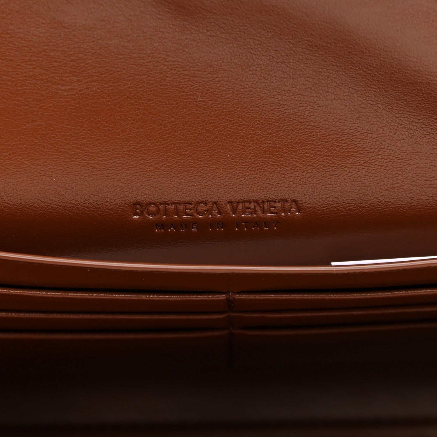 Bottega Veneta Nappa Intrecciato Long Andiamo Top Handle Clutch Sapele 6 of 7