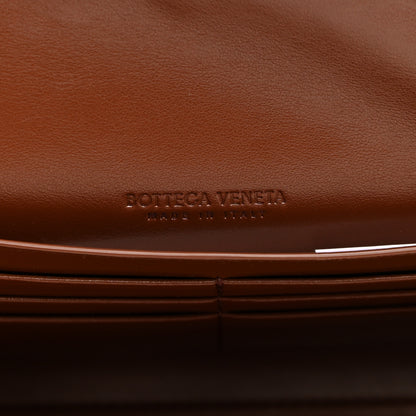 Bottega Veneta Nappa Intrecciato Long Andiamo Top Handle Clutch Sapele 6 of 7