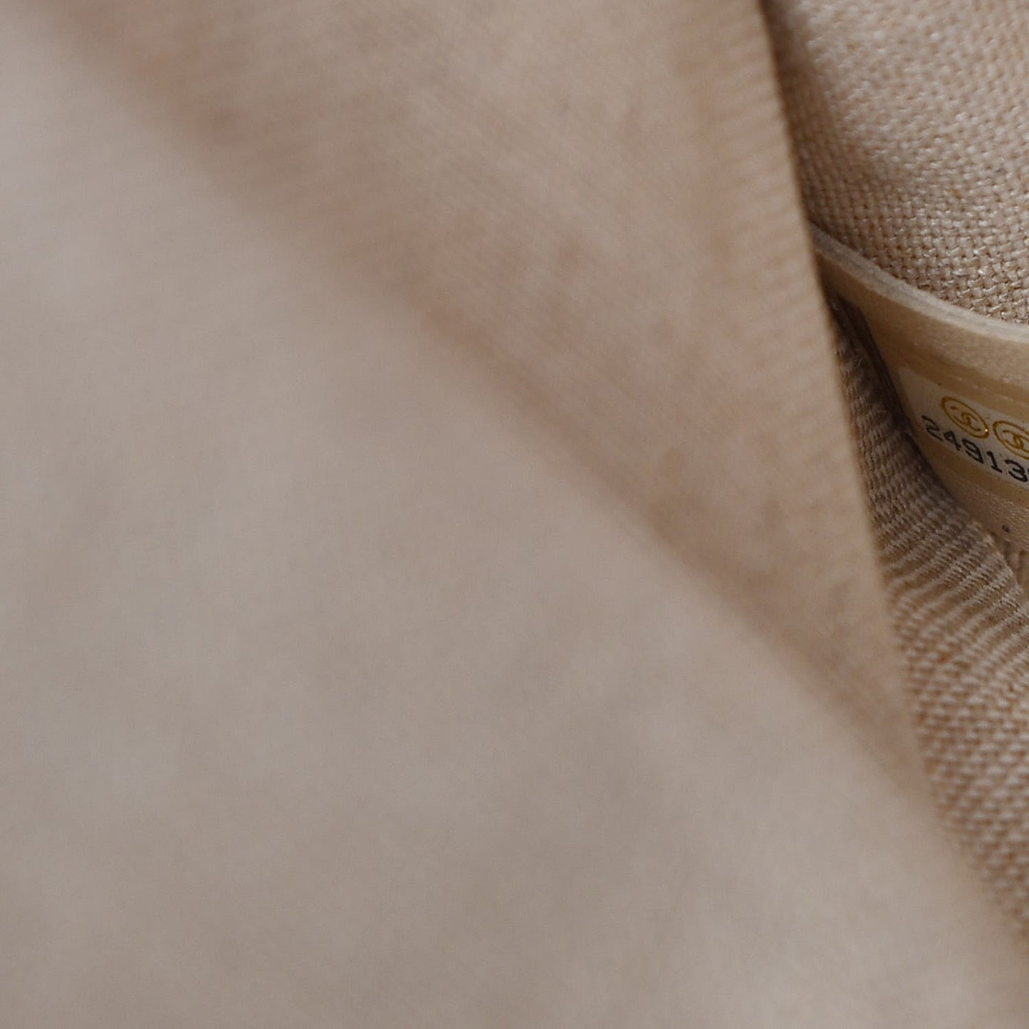 Canvas Large Iliad Shopping Tote Beige