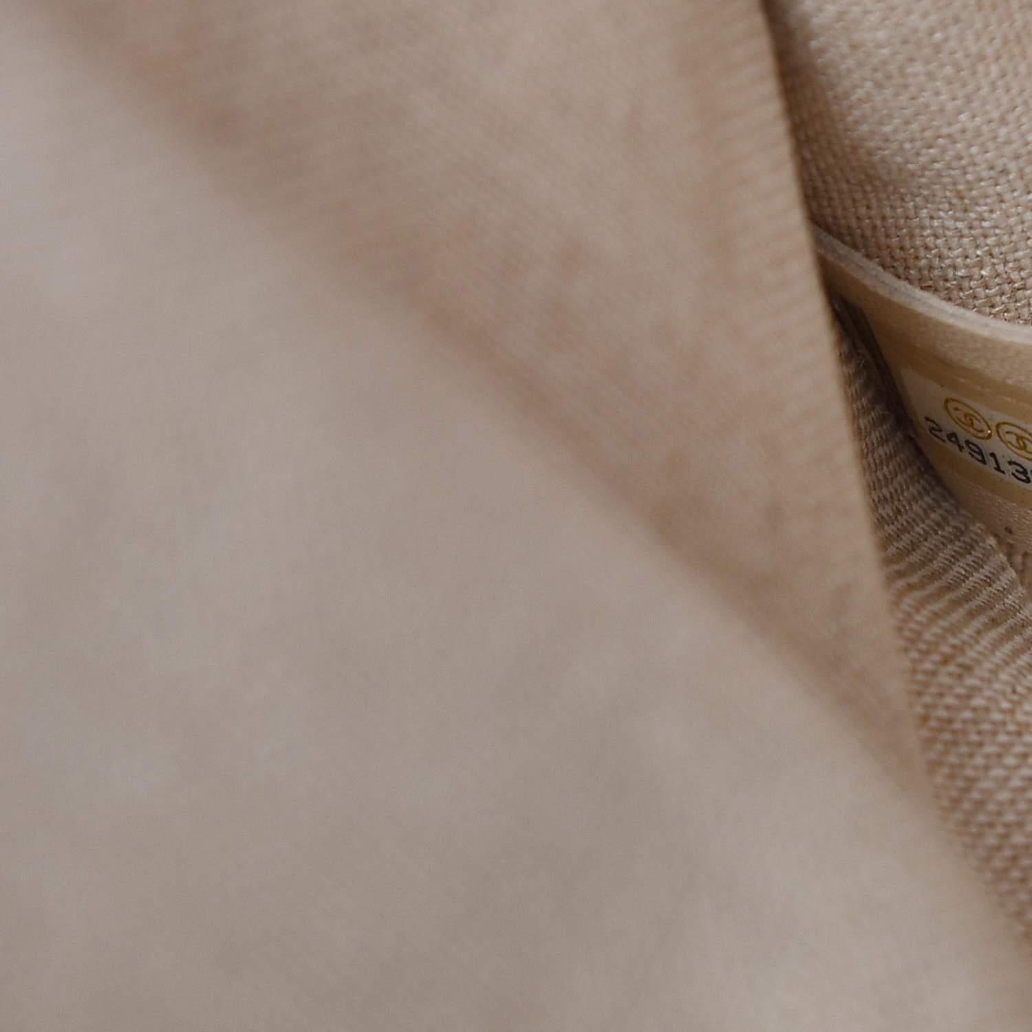 Chanel Canvas Large Iliad Shopping Tote Beige 8 of 9