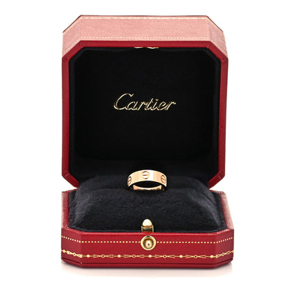 Cartier 18K Pink Gold 5.5mm LOVE Ring 47 4 5 of 5