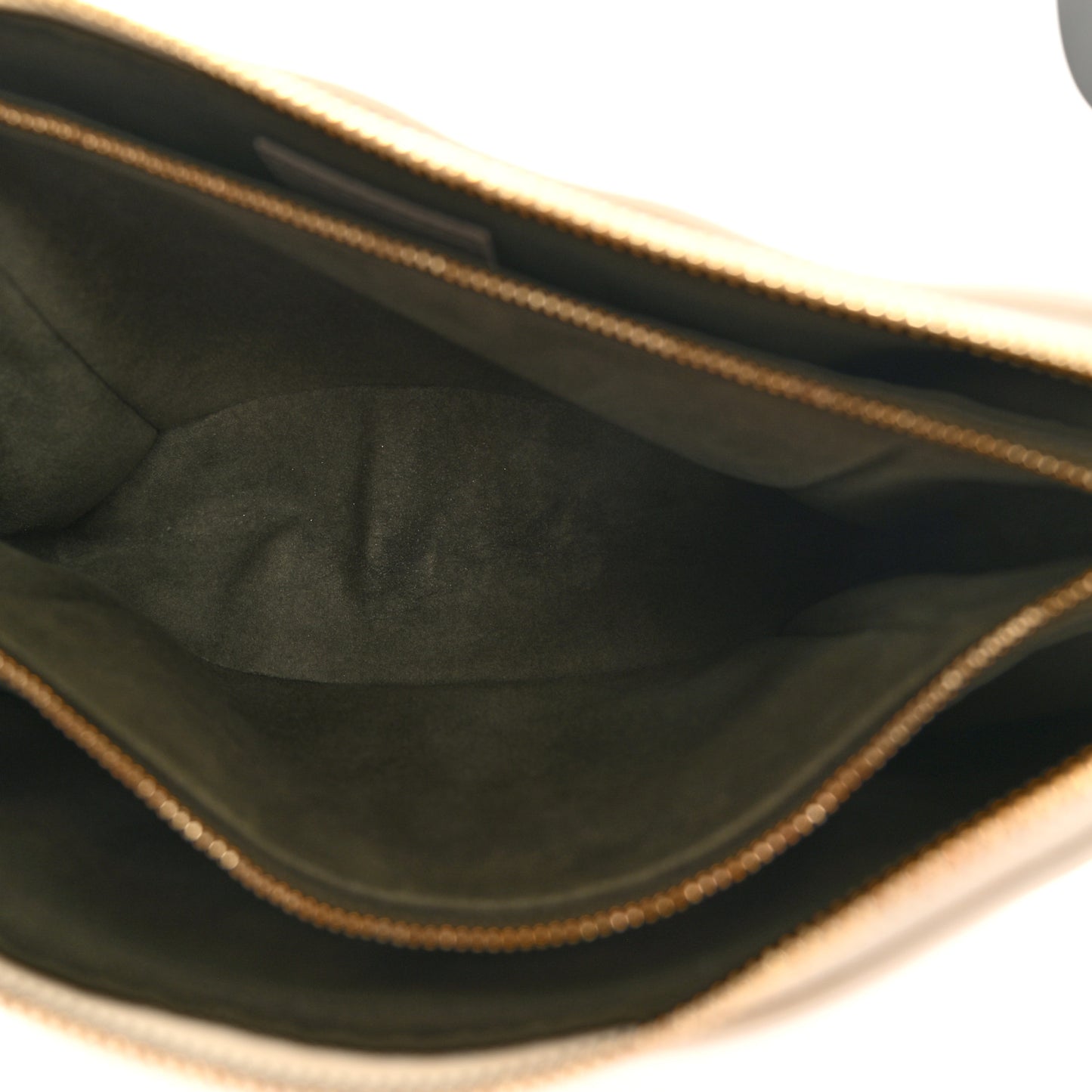 Lambskin Embossed Monogram Coussin PM Beige Cream