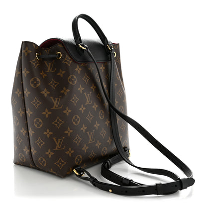 Louis Vuitton Monogram Montsouris PM Black 2 of 12