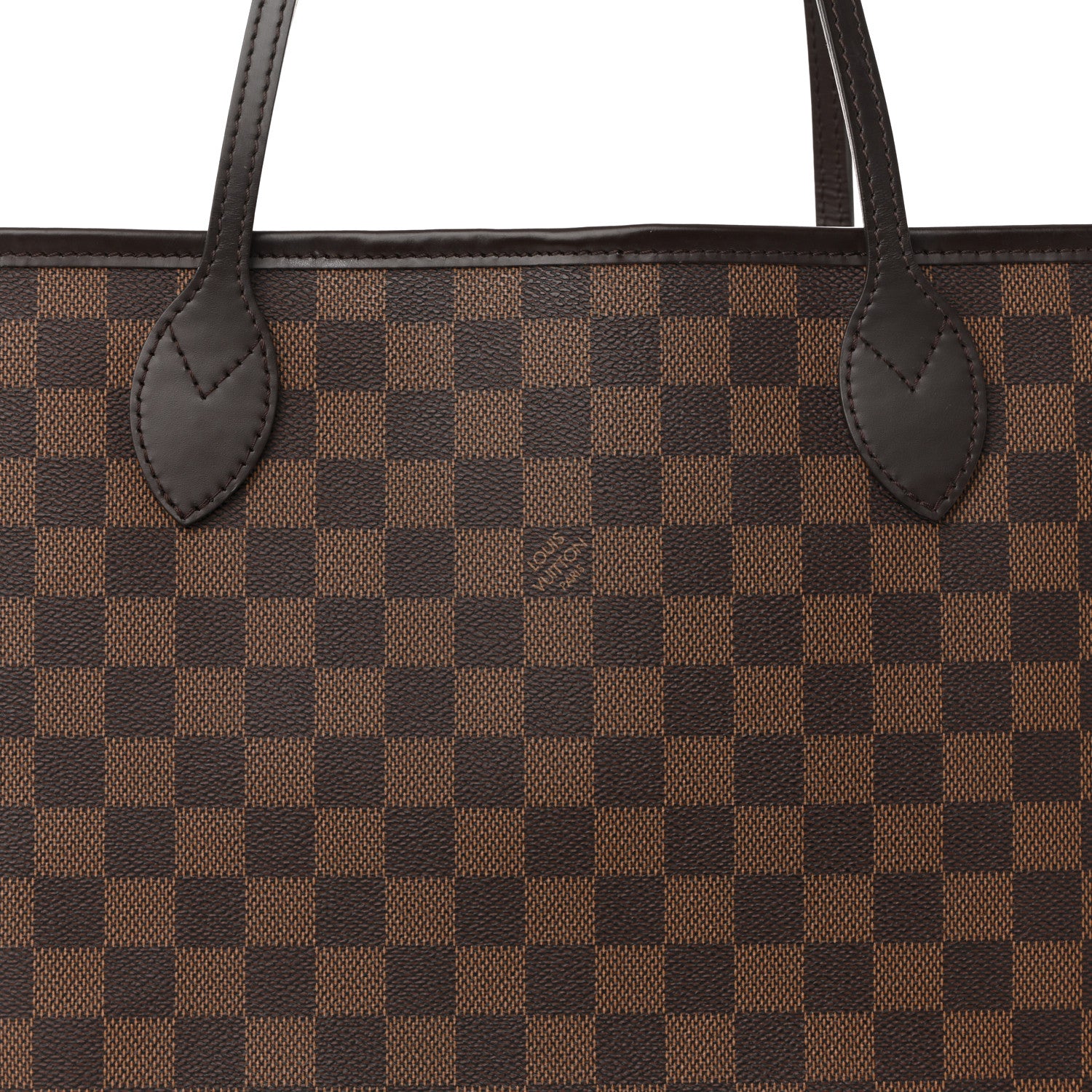 Louis Vuitton Damier Ebene Neo Neverfull MM Rose Ballerine 9 of 12
