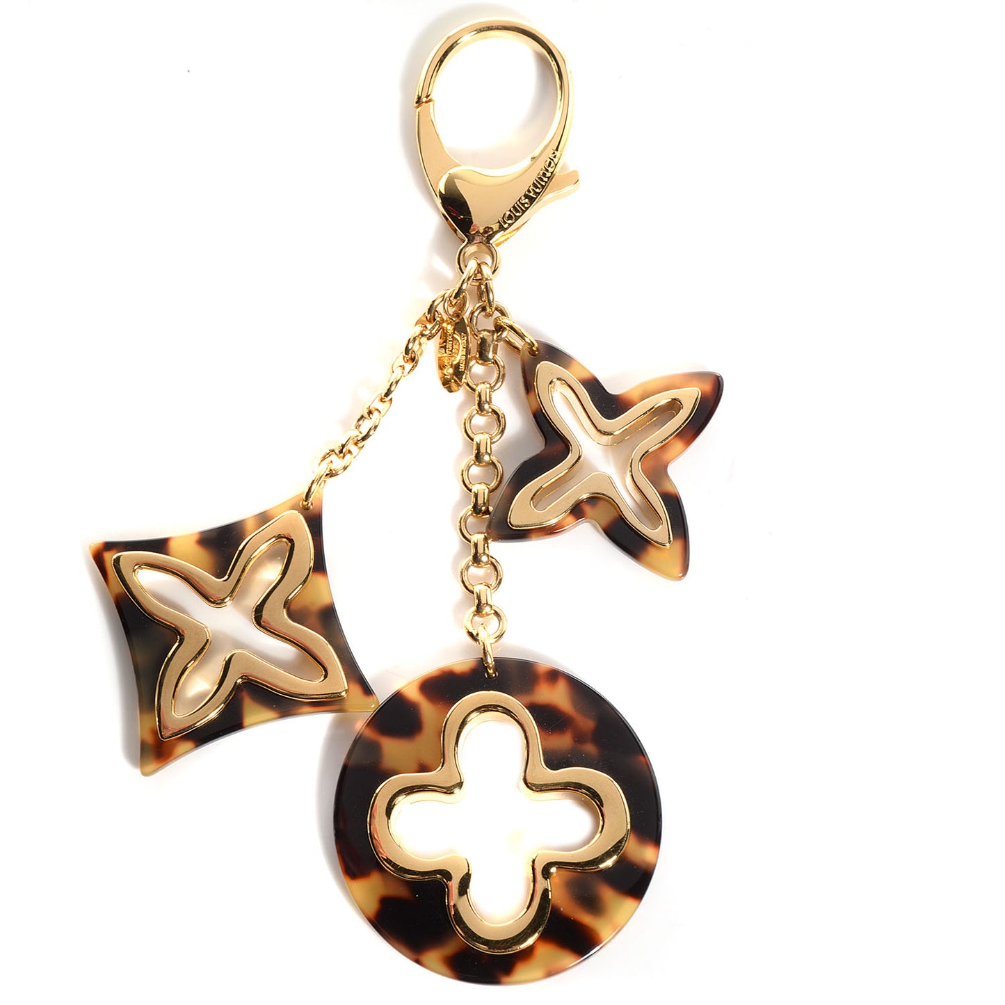 Insolence Bag Charm Ecaille
