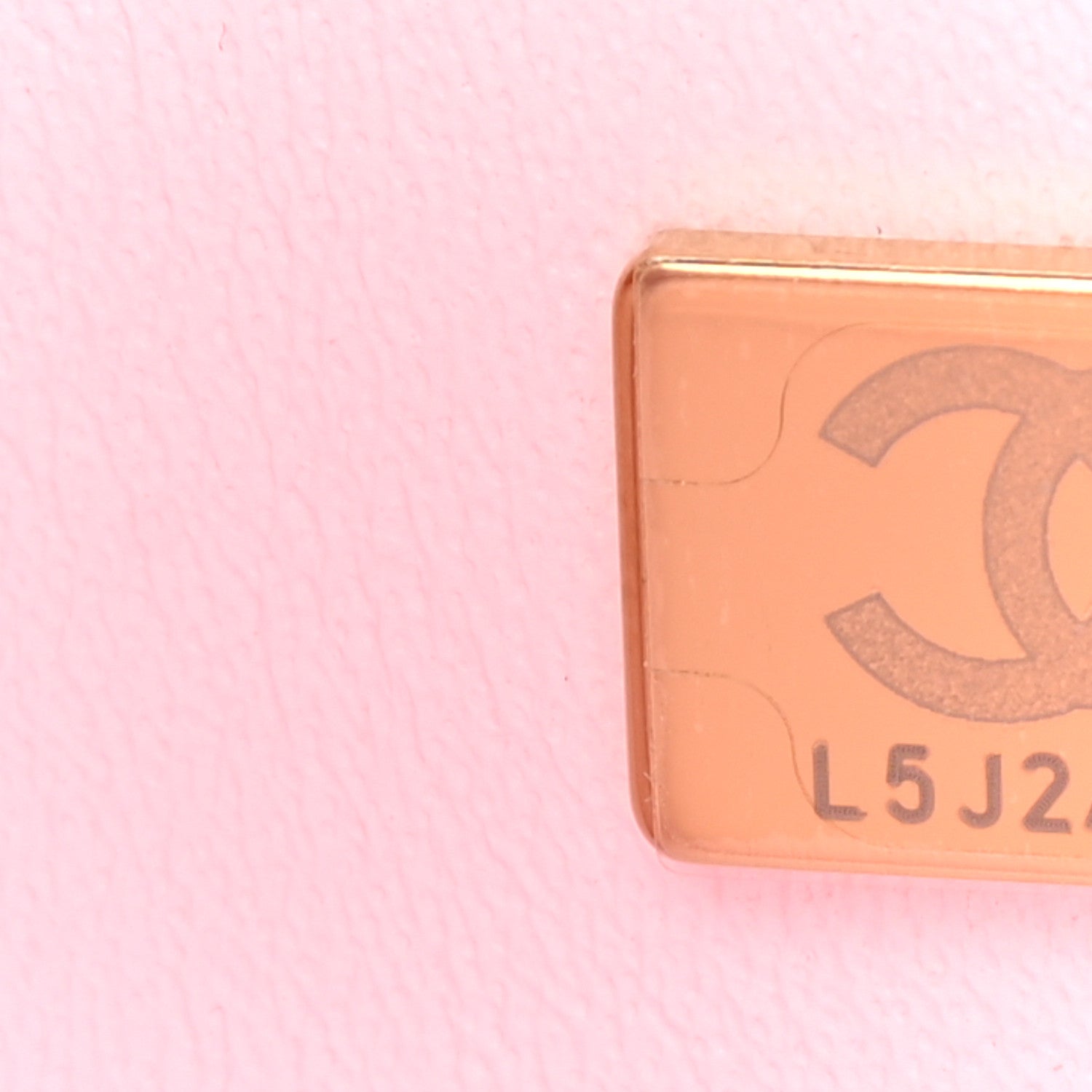 Chanel Lambskin Quilted Mini Top Handle Rectangular Flap Light Pink 7 of 9