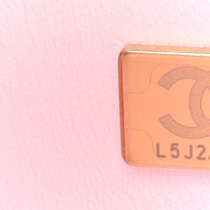 Chanel Lambskin Quilted Mini Top Handle Rectangular Flap Light Pink 7 of 9