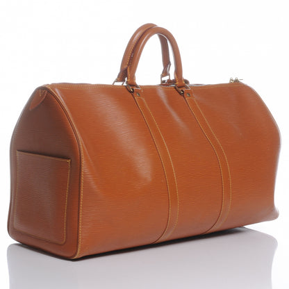 Louis Vuitton Epi Keepall 50 Cipango 3 of 8