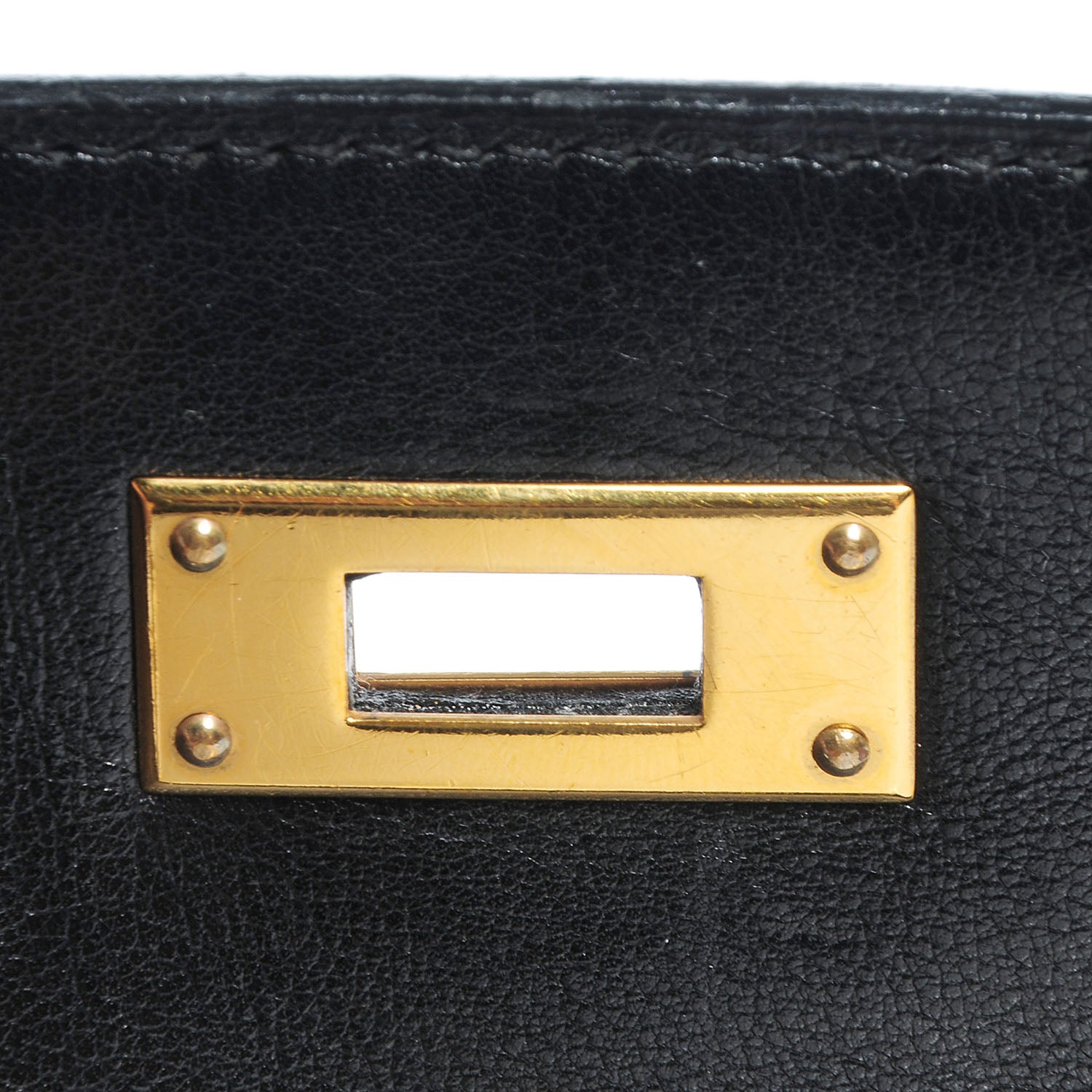 Hermes Veau Gulliver Kelly Retourne 28 Black 15 of 28
