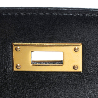 Hermes Veau Gulliver Kelly Retourne 28 Black 15 of 28