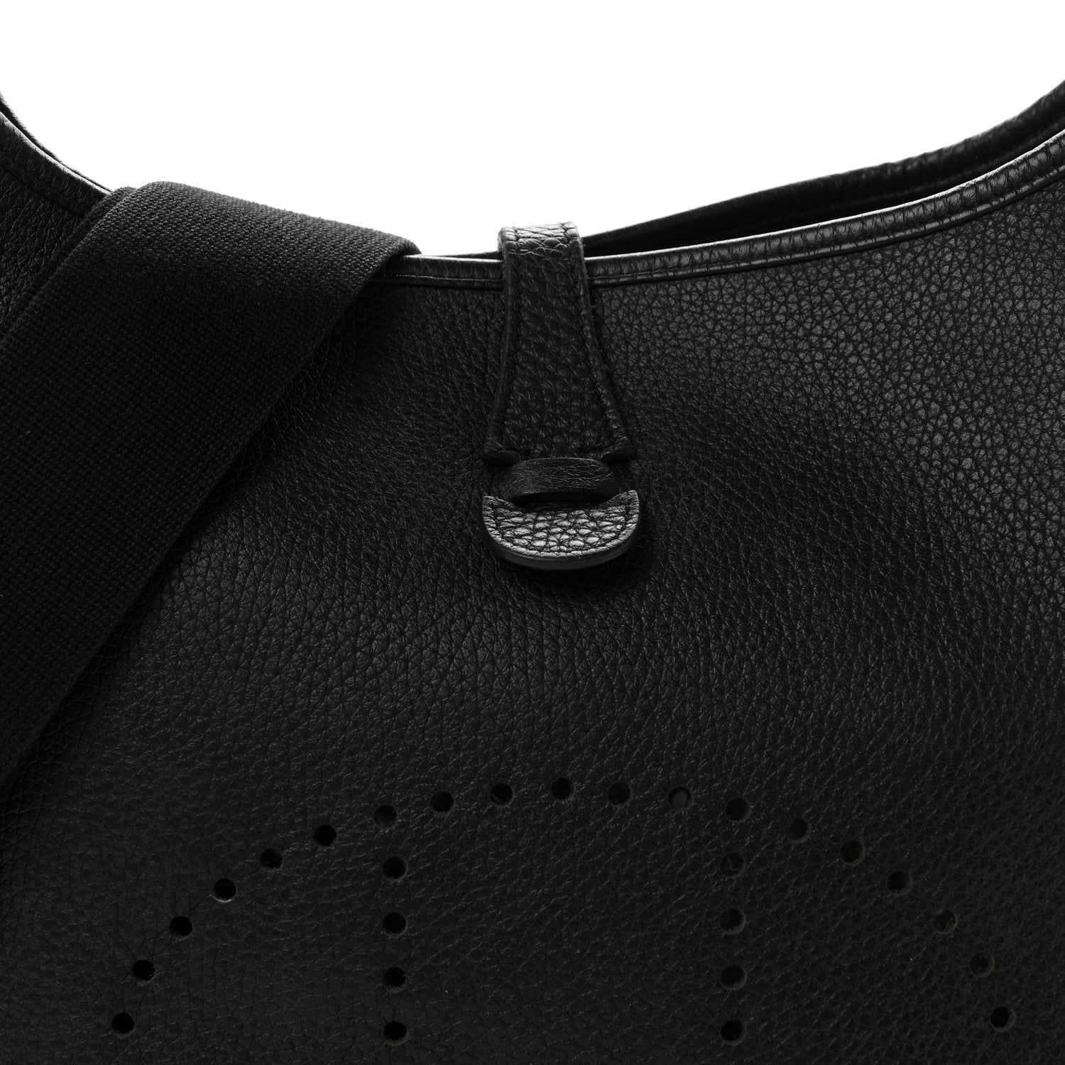 Hermes Taurillon Clemence Evelyne III PM Black 8 of 10