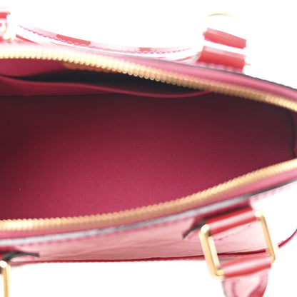Louis Vuitton Vernis Alma BB Cherry 5 of 10