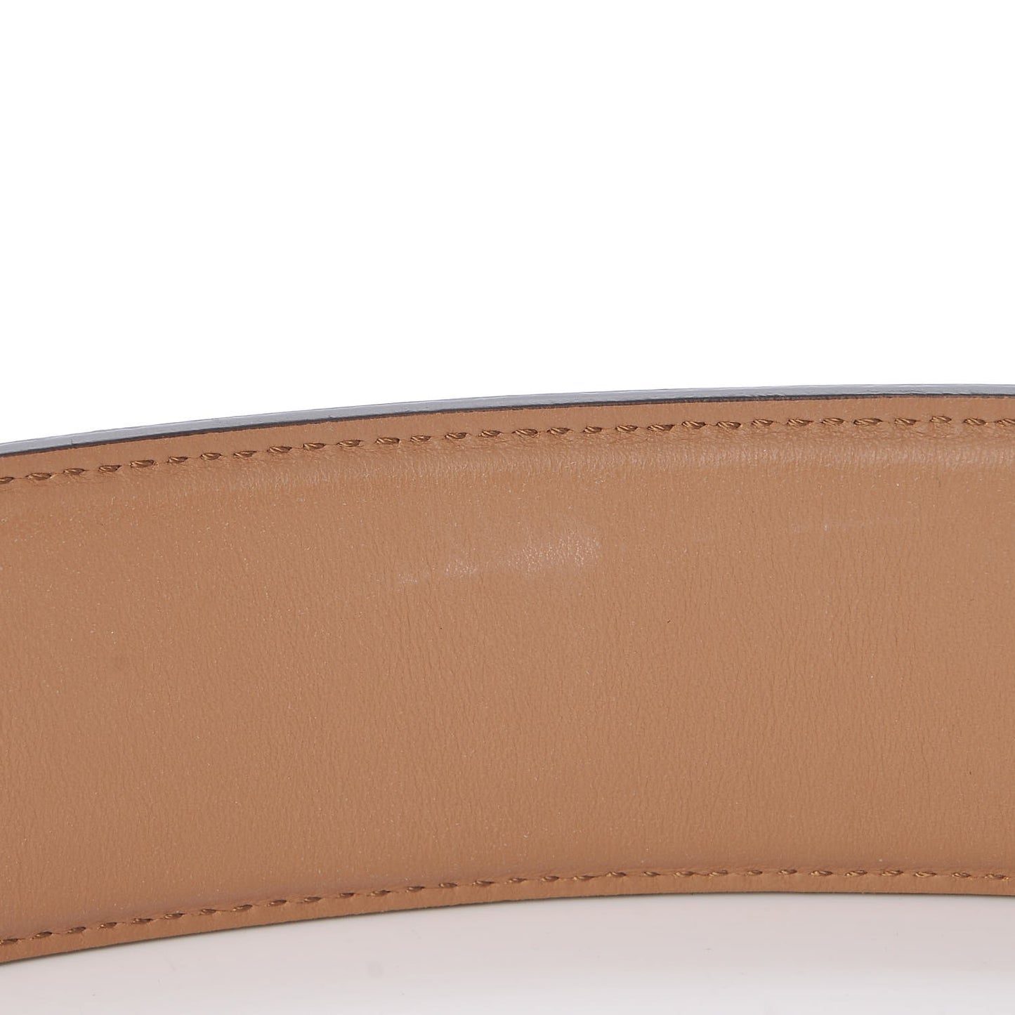 Calfskin FF 1974 Embossed Strap You Tobacco Black