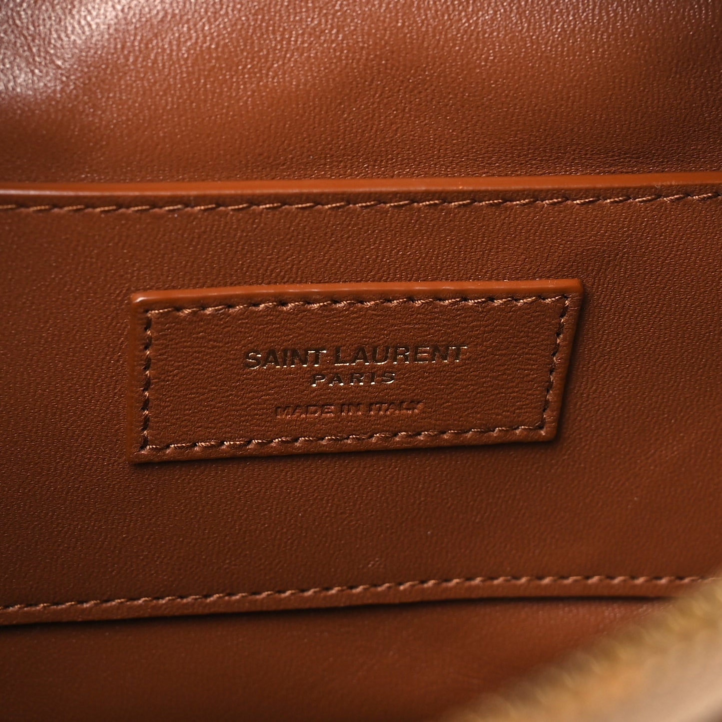 Raffia Calfskin Round Camera Bag Golden Ecru Brick