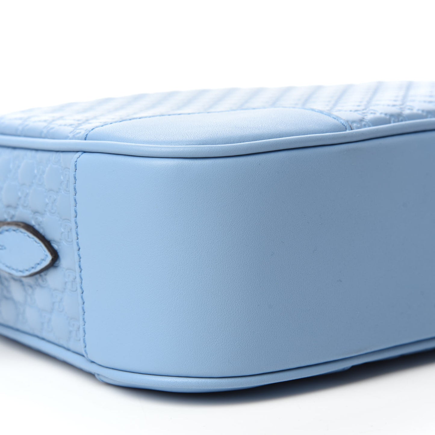 Microguccissima Mini Bree Messenger Bag Mineral Blue