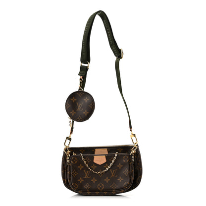 Louis Vuitton Monogram Multi Pochette Accessories Kaki 1 of 11