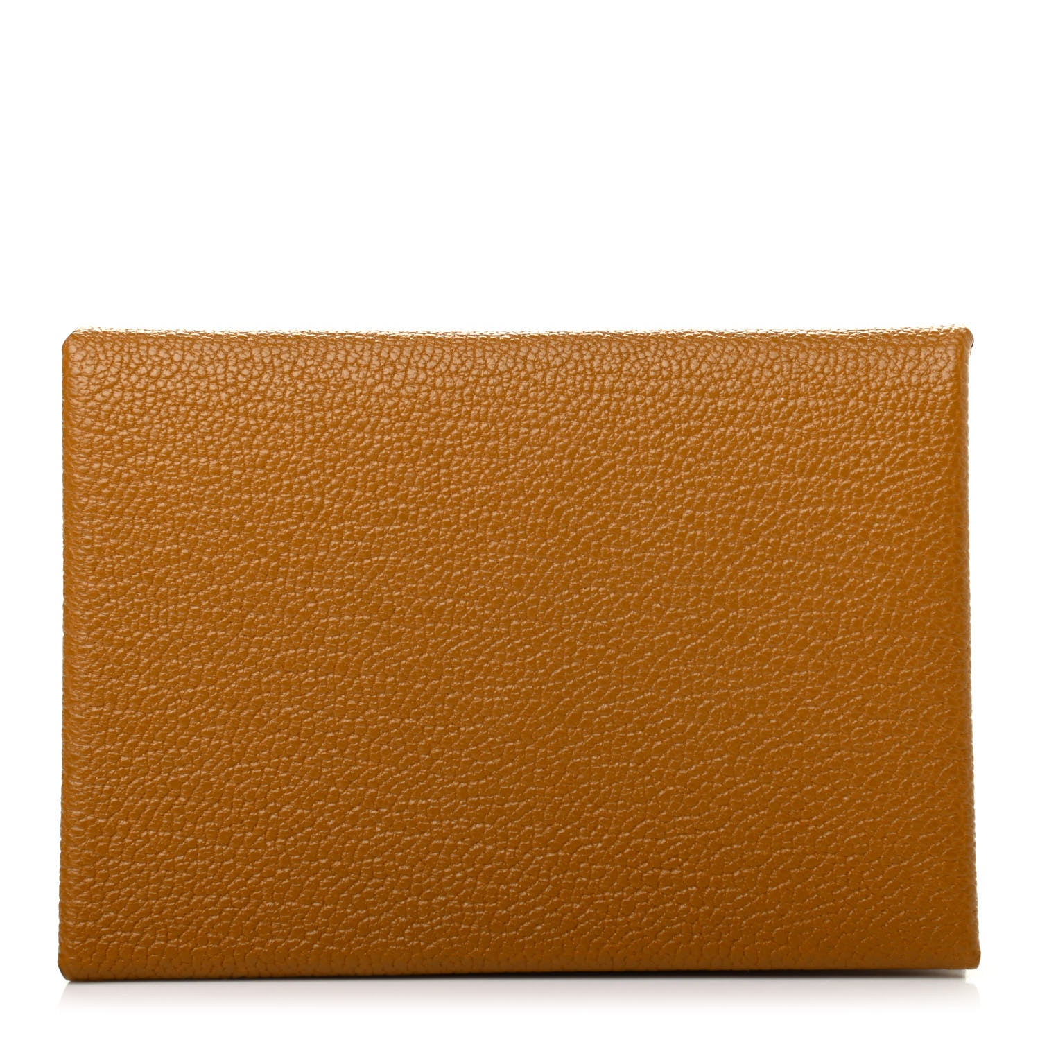 Hermes Chevre Mysore Verso Calvi Duo Card Case Caramel Mauve Sylvestre 1 of 7