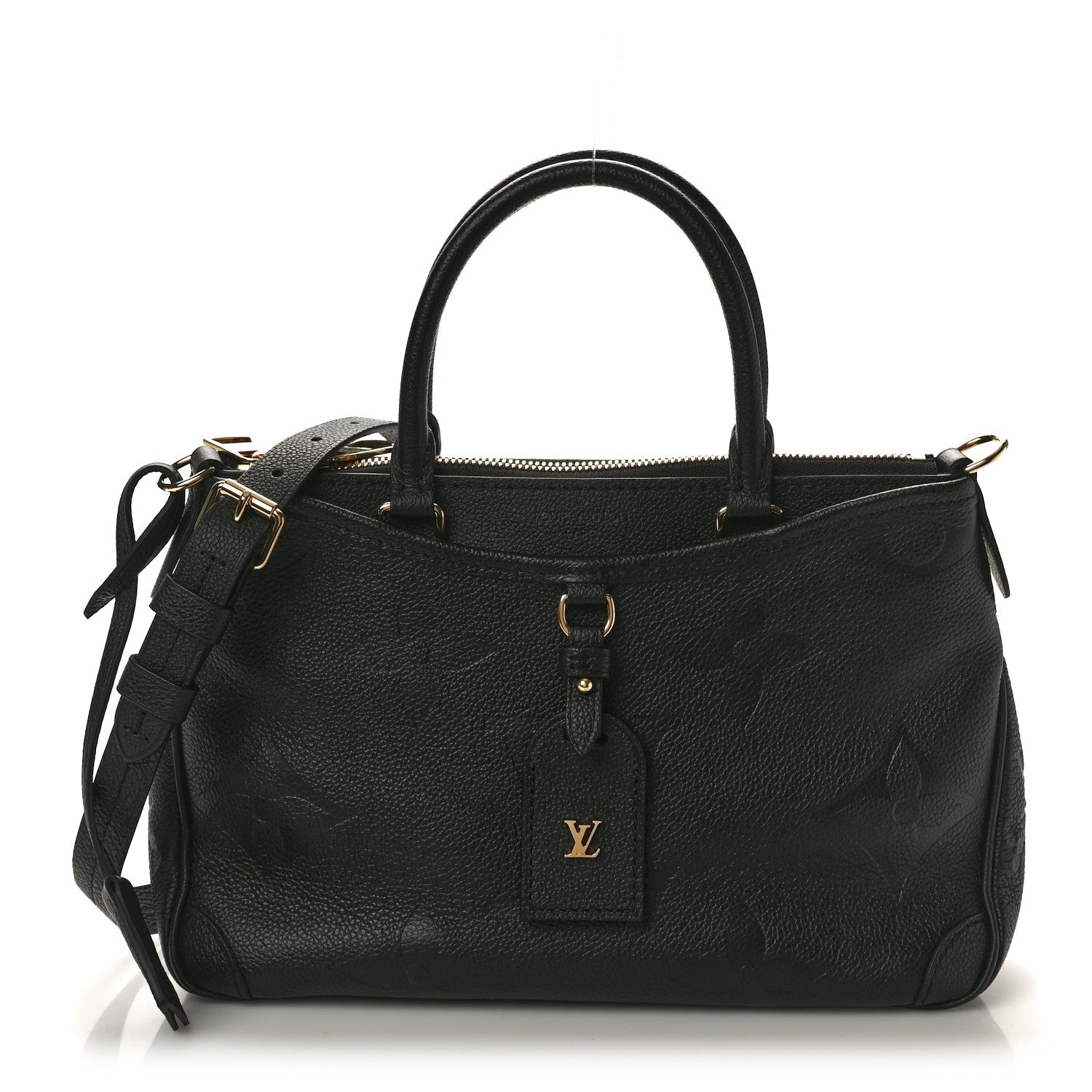 Louis Vuitton Empreinte Monogram Giant Trianon PM Black 1 of 8
