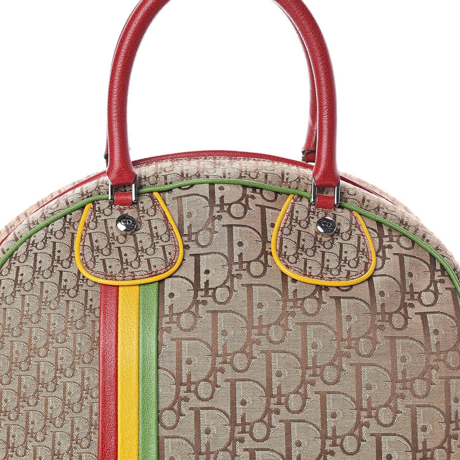Christian Dior Monogram Rasta Bowler Beige 8 of 10