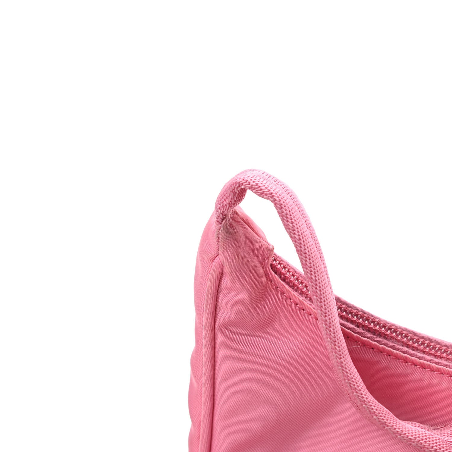 Prada Tessuto Nylon Mini Re-Edition 2000 Bag Begonia 14 of 14