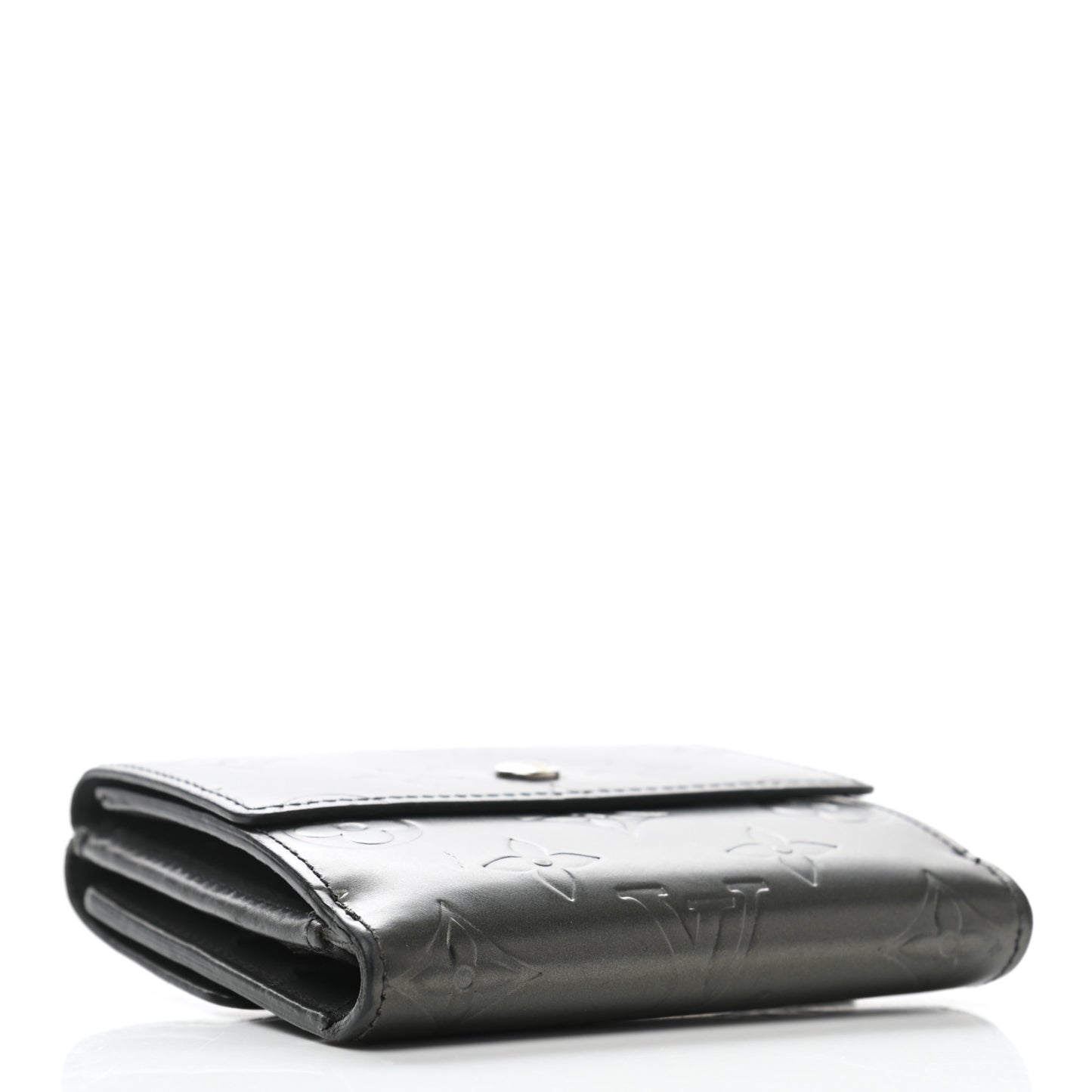 Mat Monogram Elise Wallet Black