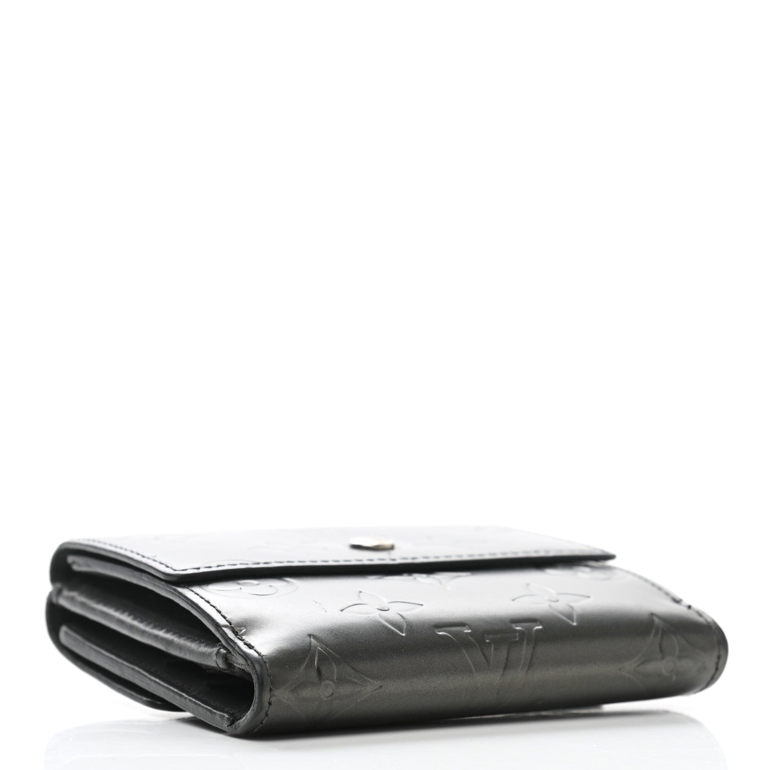 Louis Vuitton Mat Monogram Elise Wallet Black 4 of 9