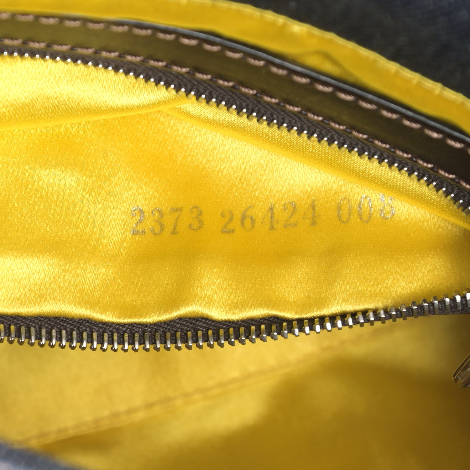 Fendi Denim Embroidered Baguette Blue Multicolor 7 of 12