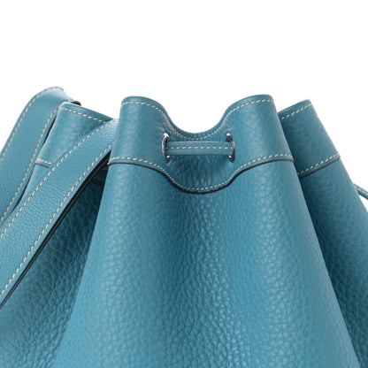 Hermes Taurillon Clemence Market 28 Blue Jean 7 of 11