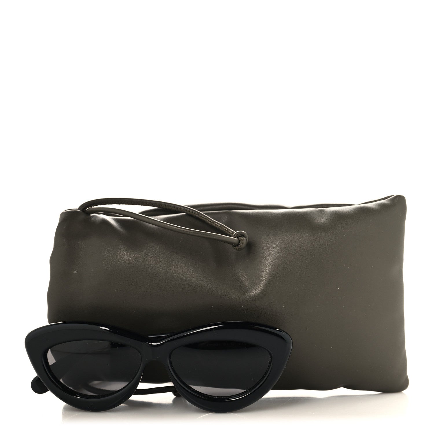 Loewe Acetate Cat Eye Sunglasses LW40096I Black 1901329 – FASHIONPHILE