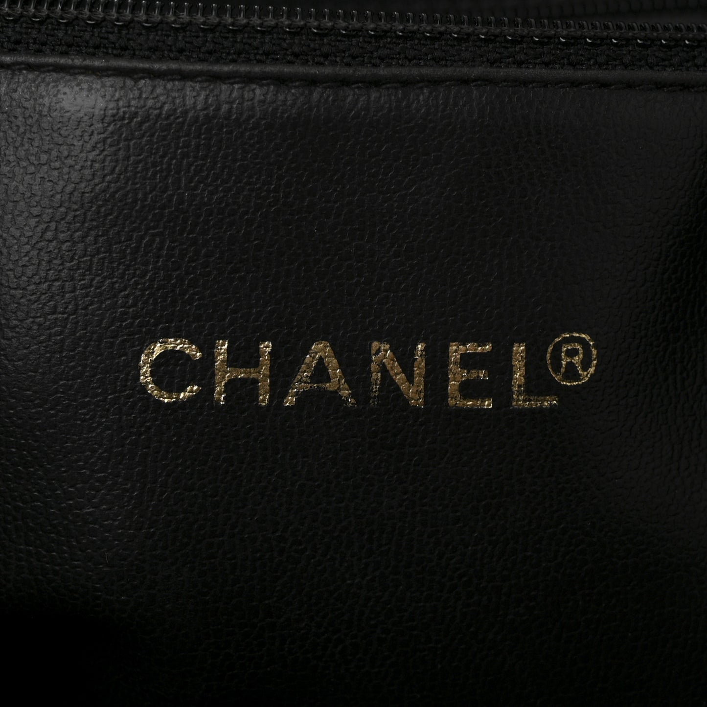Caviar CC Bucket Shoulder Bag Black
