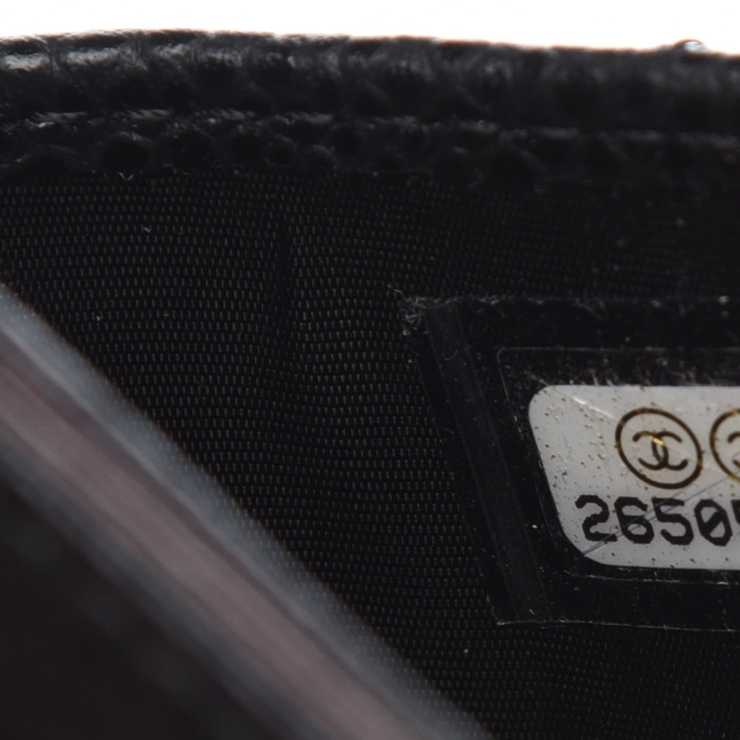 Chanel Caviar Quilted Card Holder Black 8 of 8