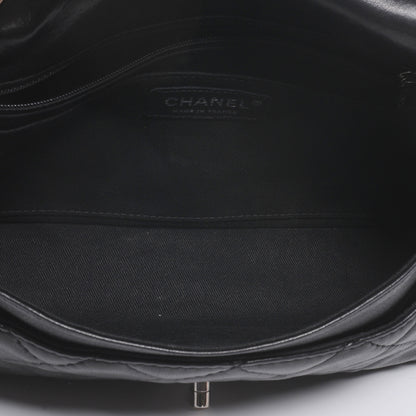 Chanel Lambskin Icons Secret Label Medium Flap Black 5 of 7