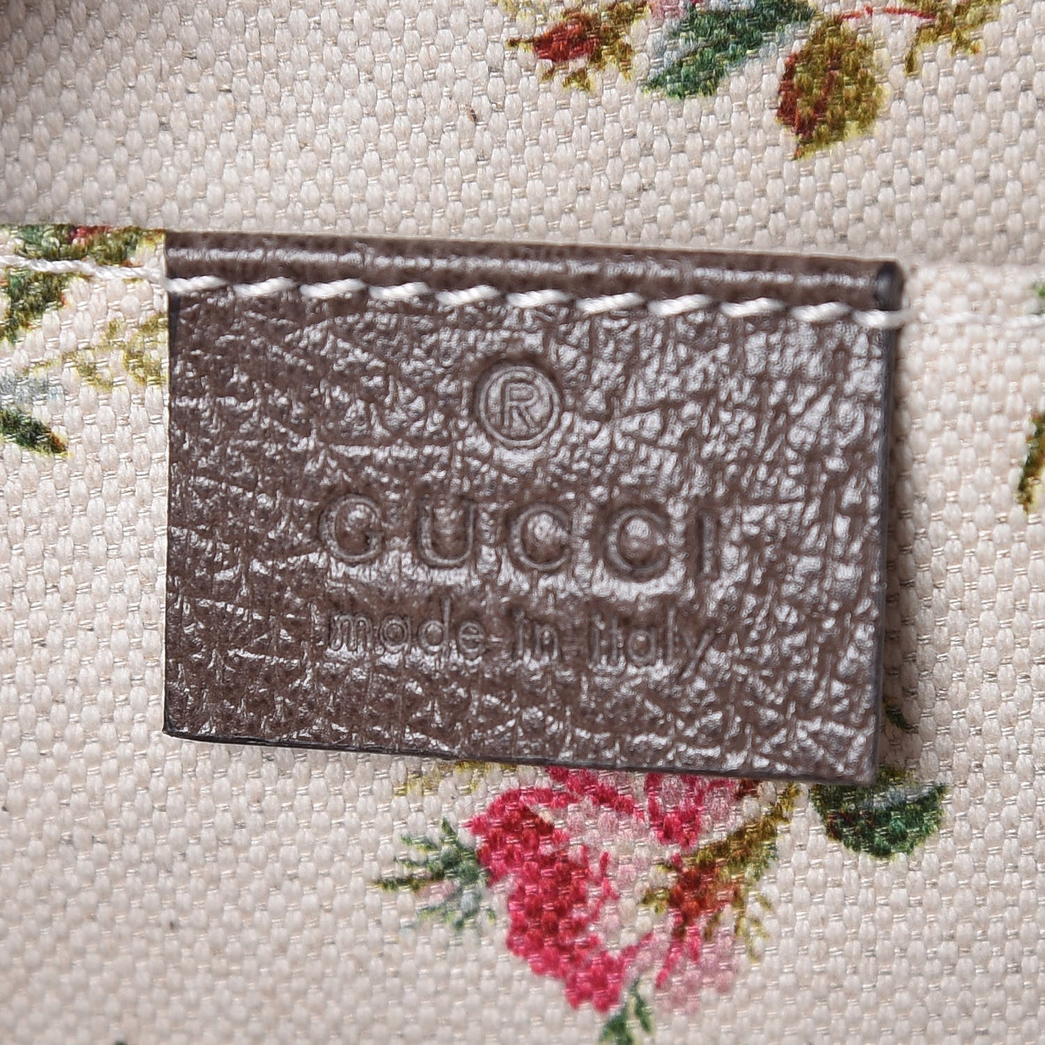 Gucci GG Supreme Monogram Web Neo Vintage Shoulder Bag Beige New Acero Crop 8 of 9
