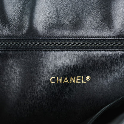 Chanel Lambskin Quilted Shoulder Bag Black 6 of 7