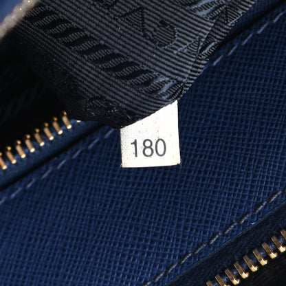 Prada Saffiano Medium Galleria Double Zip Tote Bluette 7 of 14